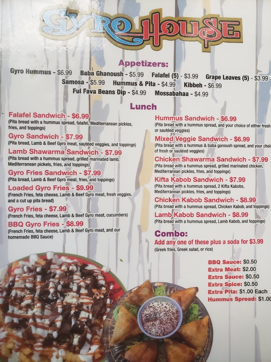 Gyro House Menu - Image 6